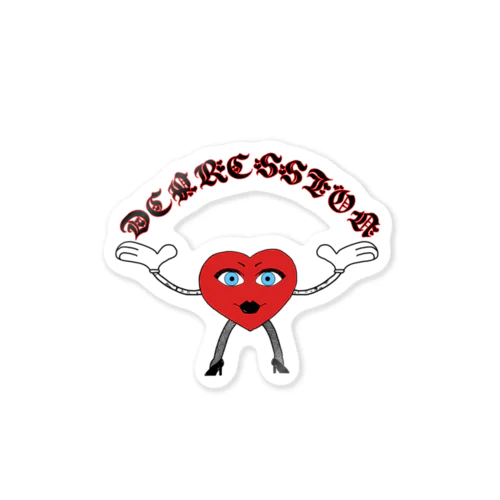 DEPRESSION  Sticker