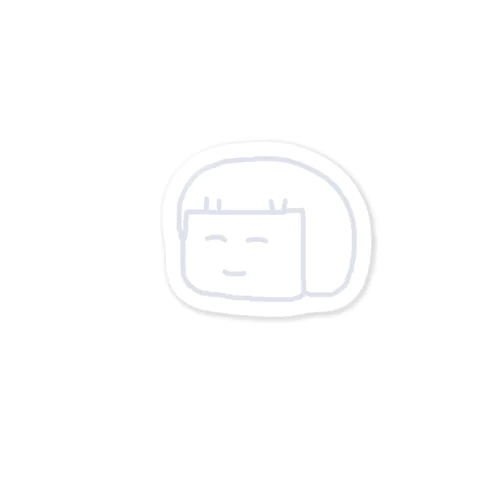 限りなく透明に近い笑顔ちゃん1 Sticker