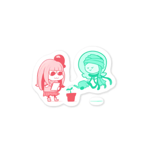 水やり Sticker