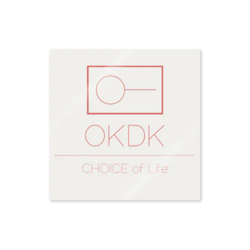 OKDKストアロゴ Sticker