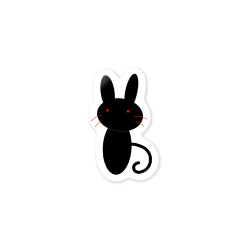 赤い目の子猫 Sticker