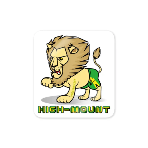 High-Mount ライオン Sticker