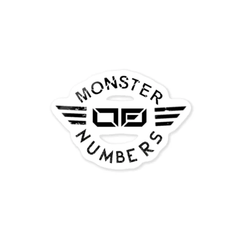 MON Monster of Numbers ステッカー Sticker