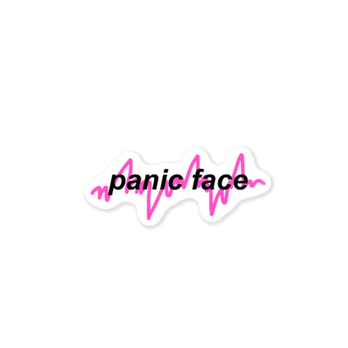 panic face ステッカー