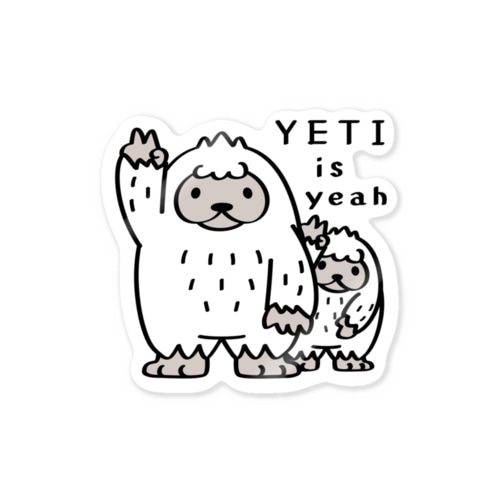 CT94 YETI is yeah*S2000 Sticker