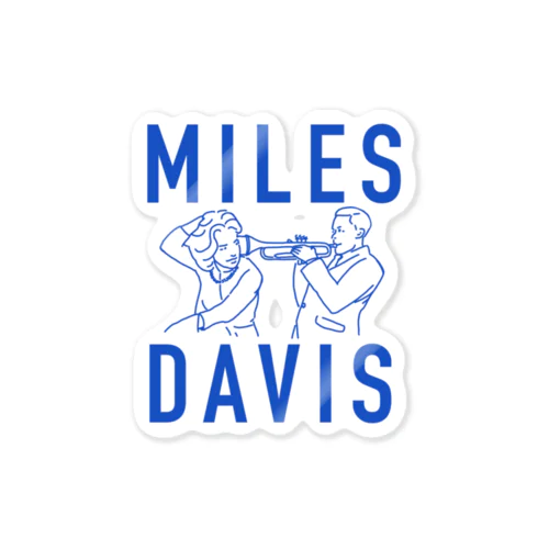 MILES DAVIS ステッカー