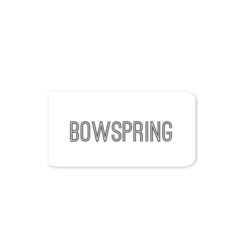 Bowspring ステッカー ステッカー