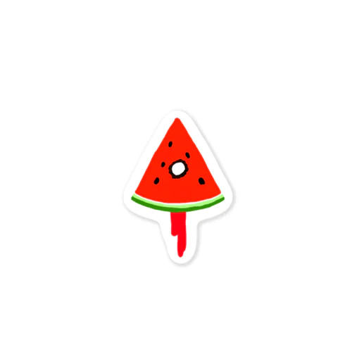 killed fruits~Watermelon~死因:銃殺 Sticker