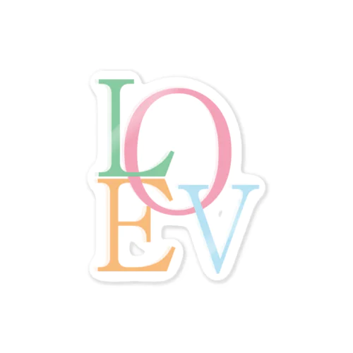 LOVE Sticker