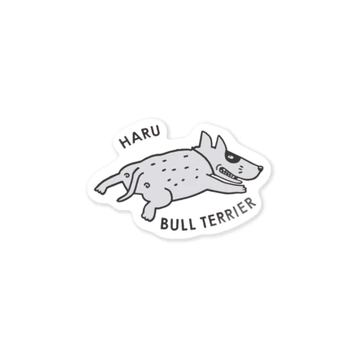 BULL TERRIER HARU ステッカー