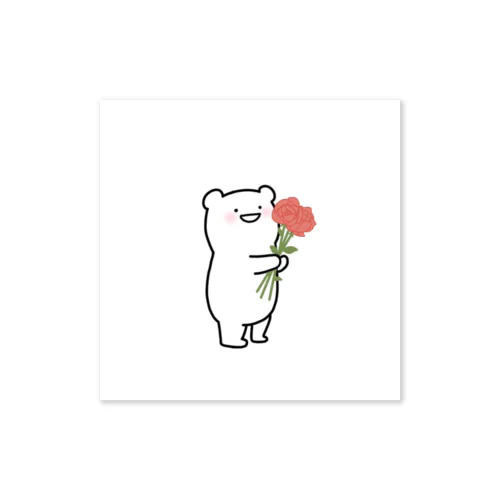 バラの茶摘みさん Sticker