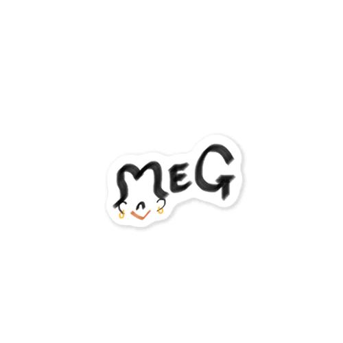 Megのもの ステッカー