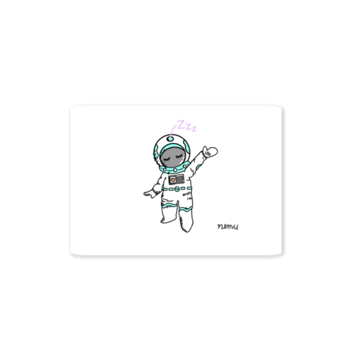 space nemu Sticker