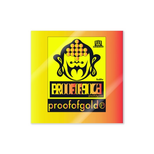 proofofgold プルーフオブゴールド Sticker