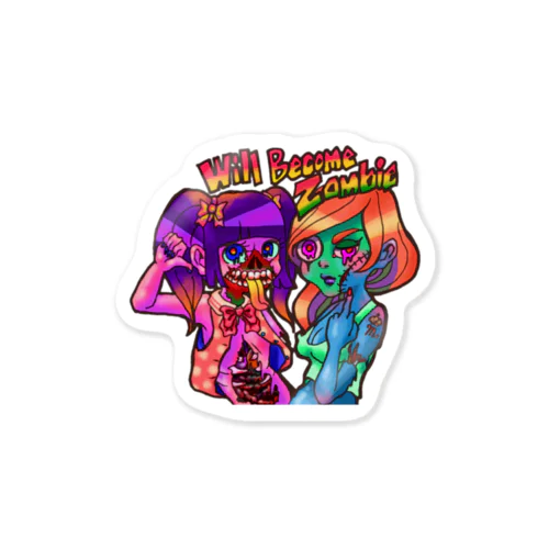 ZombieGirls Sticker