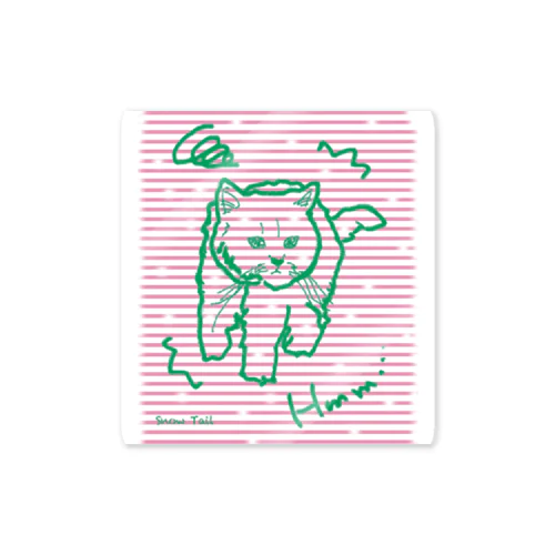 ふきげんにゃんこ Sticker