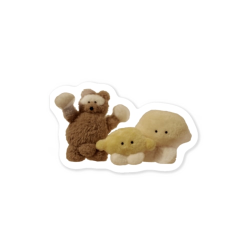さんにんのなかま Sticker