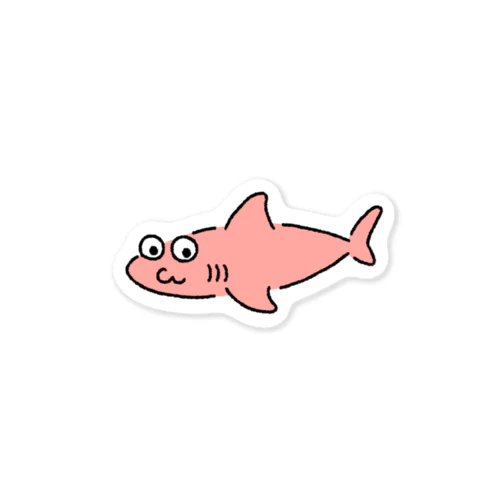 サメ？はピンク Sticker