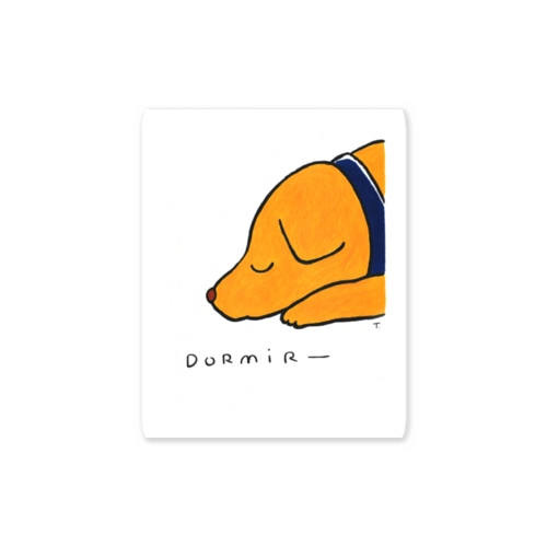 DORMIR Sticker