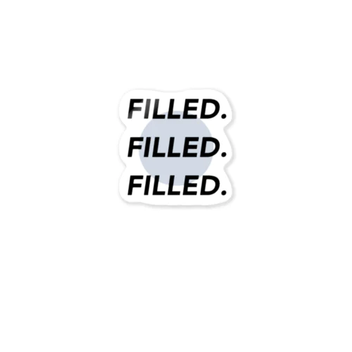 FILLD. Sticker