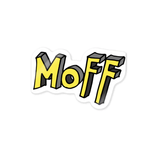 MOFF（yellow） ステッカー