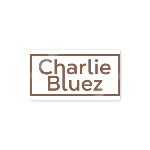 CharlieBluezロゴデザイン ステッカー