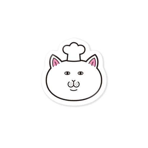 ぱんとねことごはん Sticker