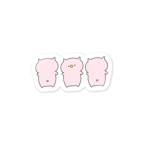 やわらかきめらちゃん Sticker