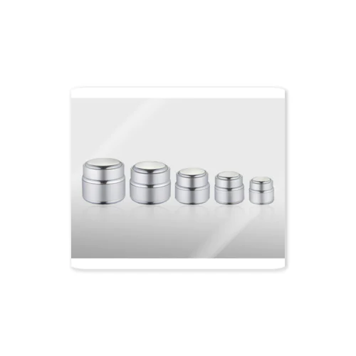 High quality luxury aluminum jar for face cream Sticker