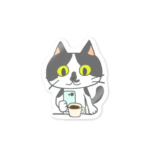 カフェにきたメイちゃん Sticker