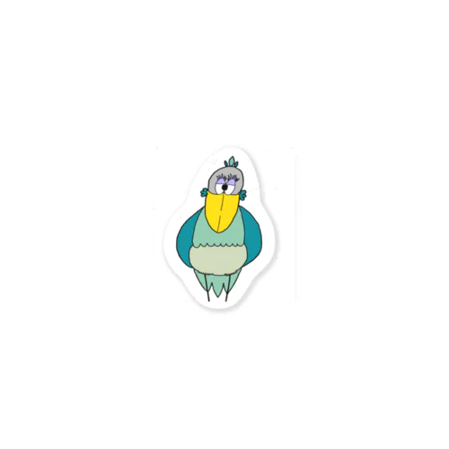 Billy the Shoebill Sticker