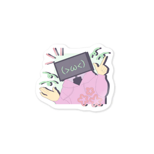 (>ω<) Sticker