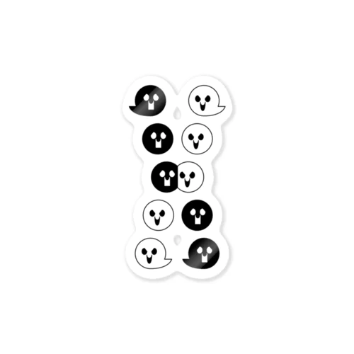 すれ違うたまとコン Sticker