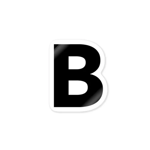 B Sticker