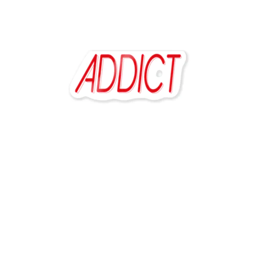 ADDICT Sticker