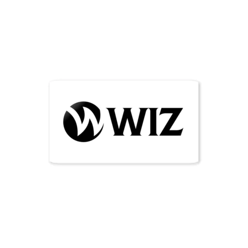 WIZ square ステッカー