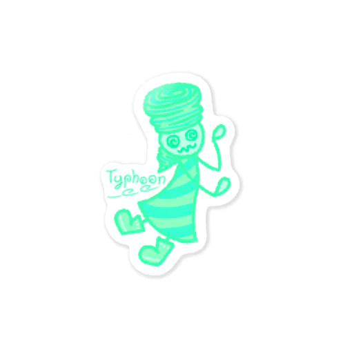 ウェザーず＊タイフウさん Sticker