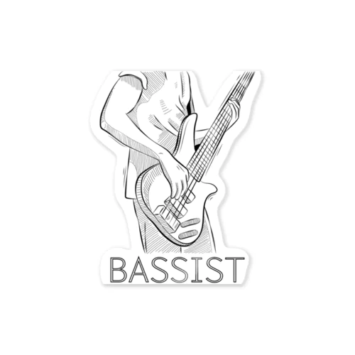 BASSIST-ベーシスト- Sticker