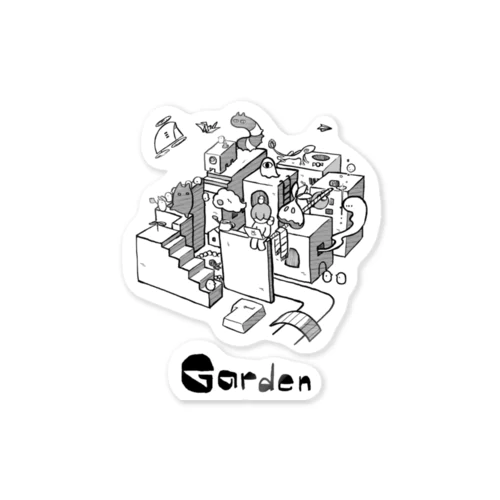 Garden ステッカー