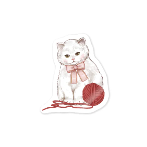 Mon petit chat(ステッカー) Sticker