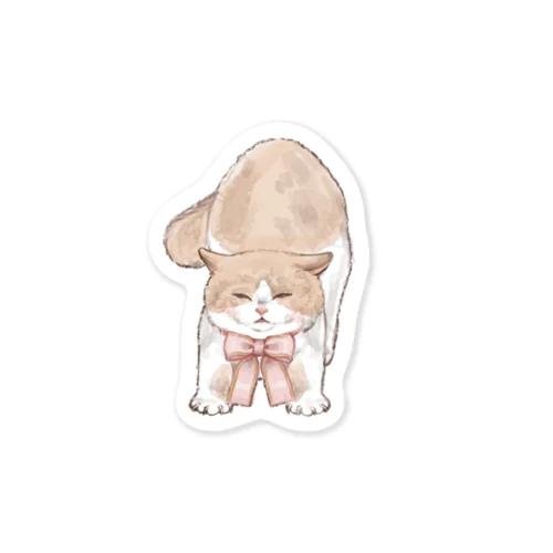 Mon petit chat(ステッカー) Sticker