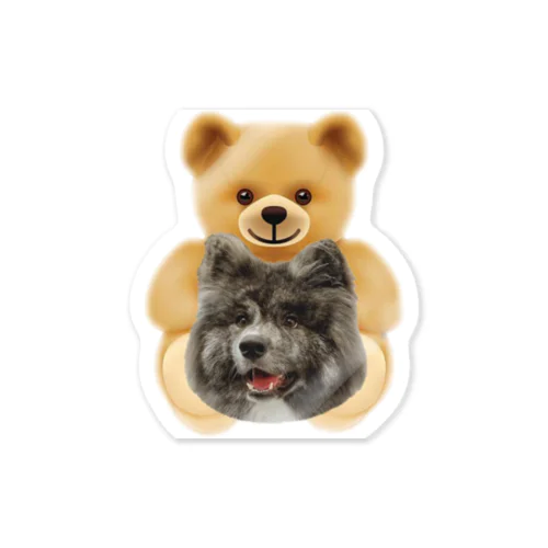 秋田犬TEDDY Sticker