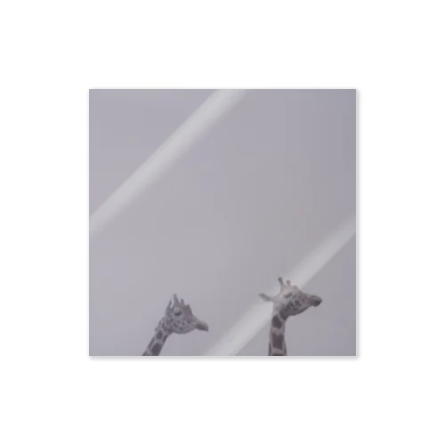 Fog and giraffe ステッカー