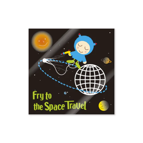 スペース・ベイビー Sticker