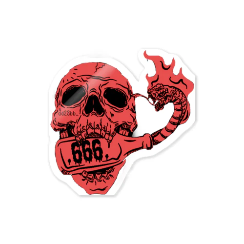 666->>> Sticker