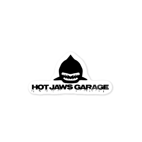 Hot jaws garage 公式ステッカー Sticker