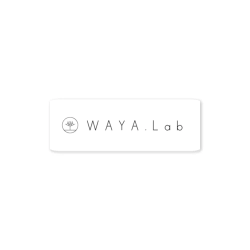 WAYA LOGO sticker Sticker