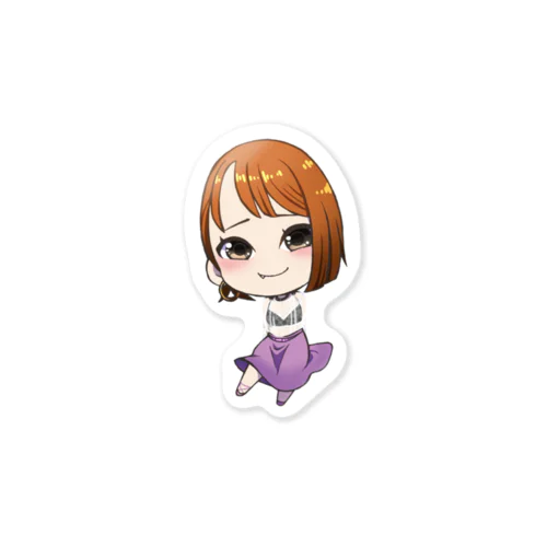 どこでもあやかちゃん Sticker