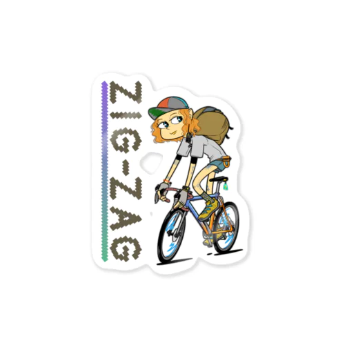 “ZIG-ZAG” 1 Sticker