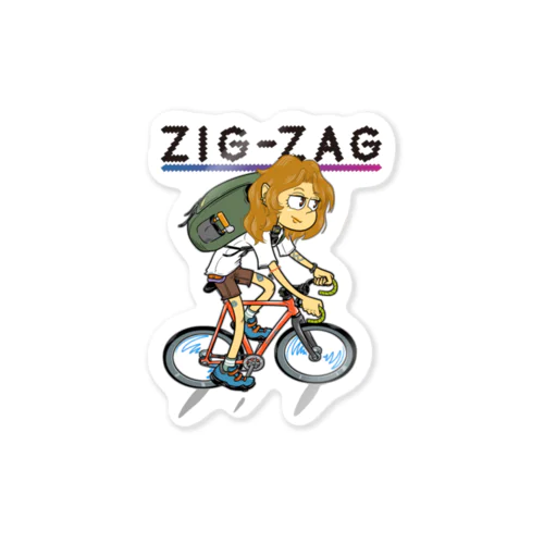 “ZIG-ZAG” 2 Sticker